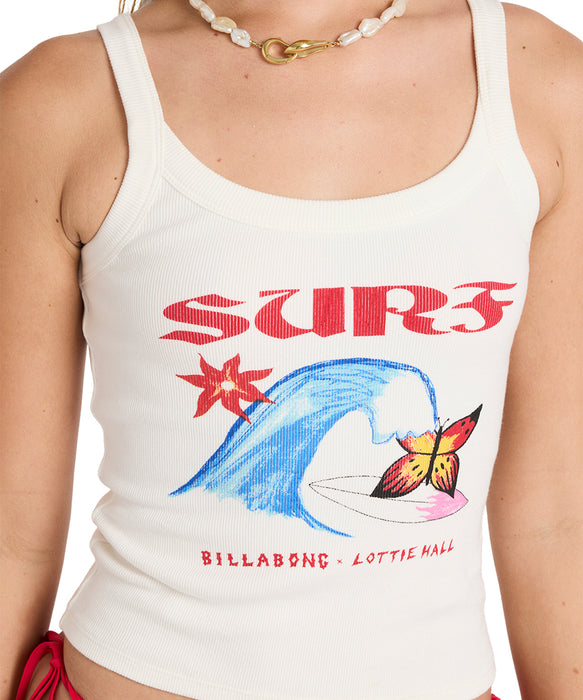 BILLABONG ウィメンズ LOTTIE HALL TANK タンクトップ 【2026年春夏モデル】 SCS1 / M