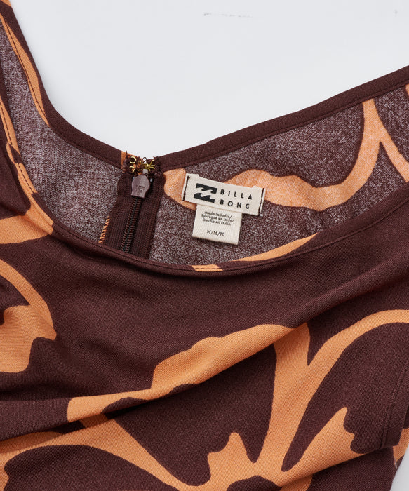 BILLABONG ウィメンズ SUNKISSED MAXI DRS ワンピース 【2026年春夏モデル】 TEK1 / S