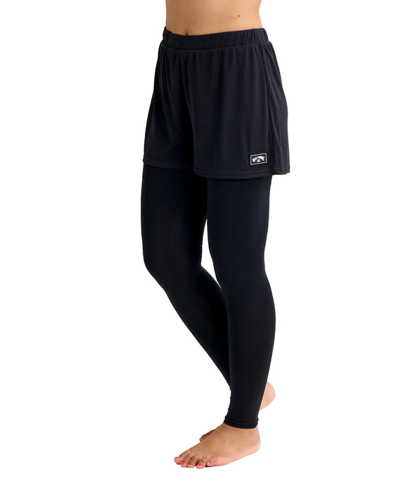 BILLABONG ウィメンズ UV LEGGINGS ラッシュレギンス付 ショーツ【2026