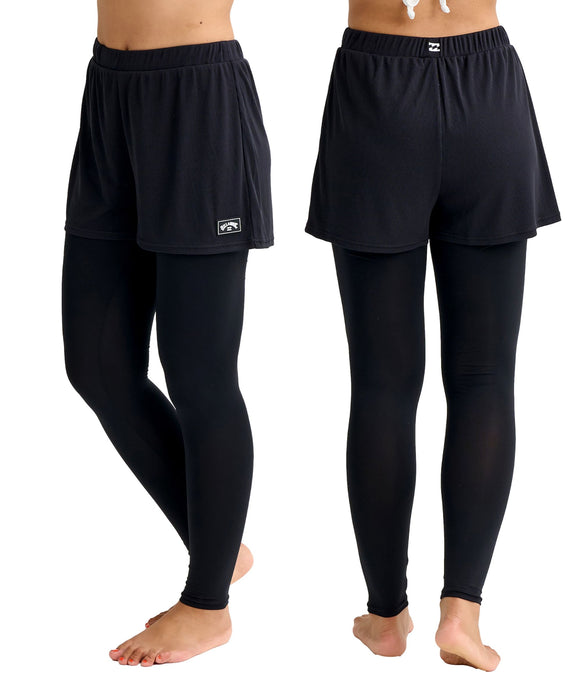 BILLABONG ウィメンズ UV LEGGINGS ラッシュレギンス付 ショーツ【2026年春夏モデル】