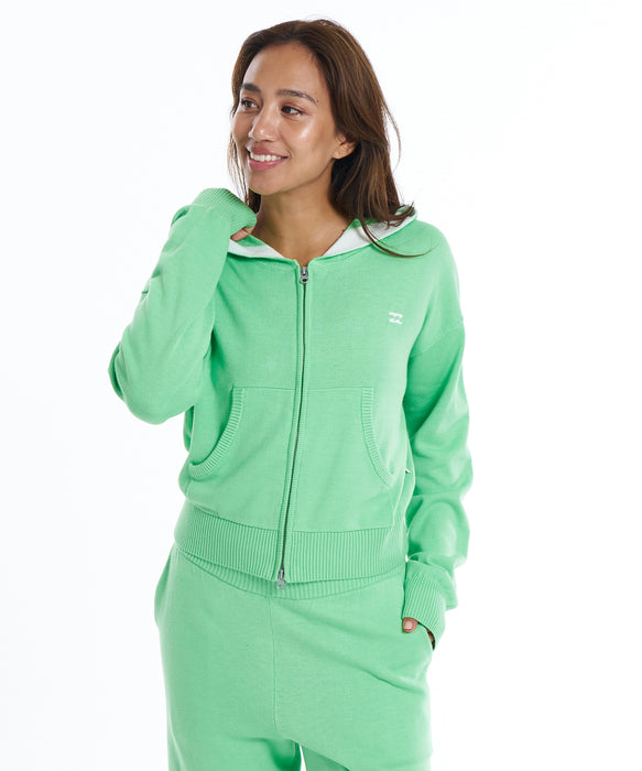 【しっぽ】 Manソフビ用ニットセット BILLABONG ウィメンズ ZIP UP KNIT セットアップ PARKA セーター