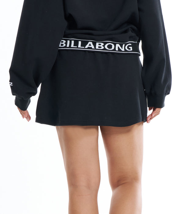 BILLABONG ウィメンズ DOUBLE KNIT MINI SKI スカート 【2026年春夏モデル】 BLK / M
