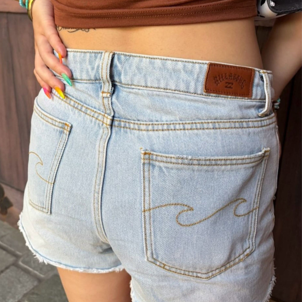 SALE】BILLABONG ウィメンズ CRUSH SHORTS DENIM ショートパンツ