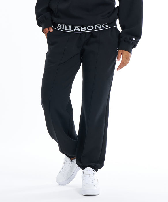 BILLABONG ウィメンズ DOUBLE KNIT LOOSE セットアップ ロングパンツ