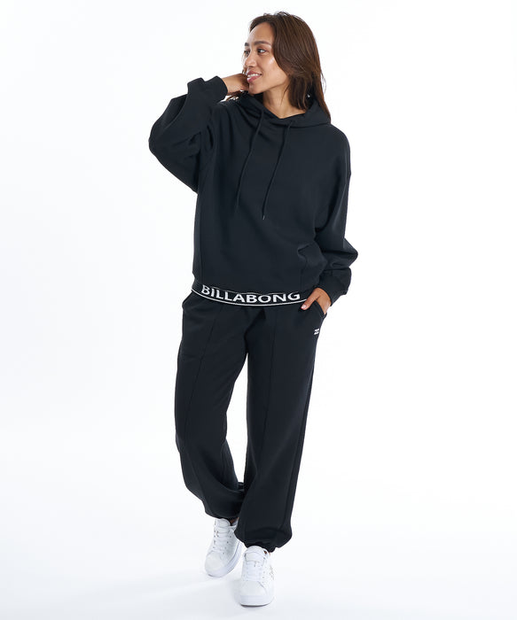 BILLABONG ウィメンズ DOUBLE KNIT LOOSE セットアップ ロングパンツ