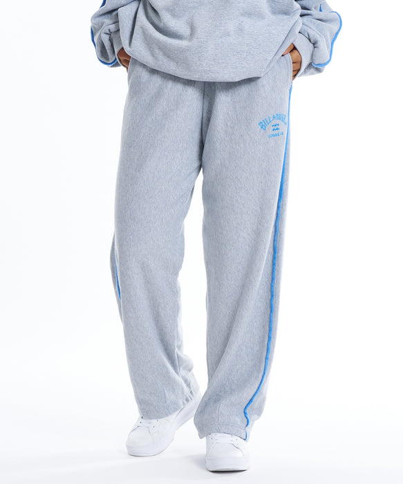 BILLABONG ウィメンズ CONTRAST SWEAT セットアップ ロングパンツ