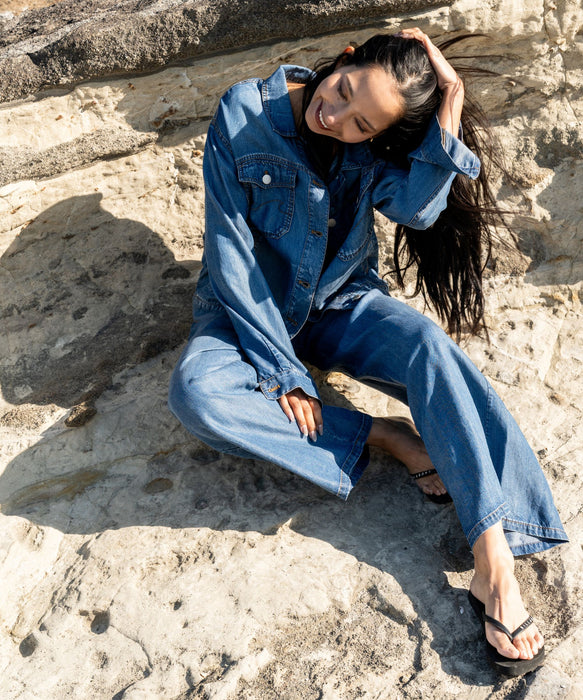 BILLABONG ウィメンズ 【BEACH LOVER JEANS】Soft Touch Denim JACKET ジャケット 【2026年春夏モデル】