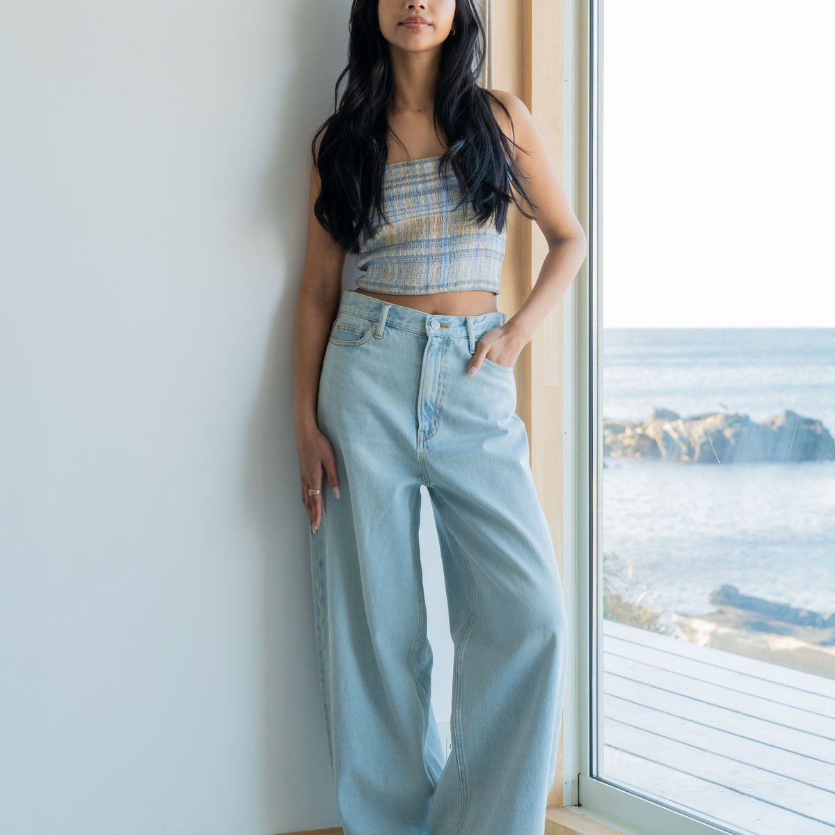OUTLET】BILLABONG ウィメンズ 【BEACH LOVER JEANS】BARREL LEGS