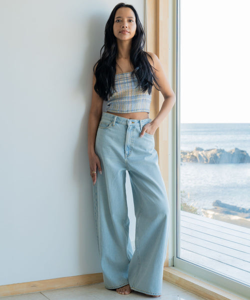 BILLABONG ウィメンズ 【BEACH LOVER JEANS】BARREL LEGS DENIM デニム