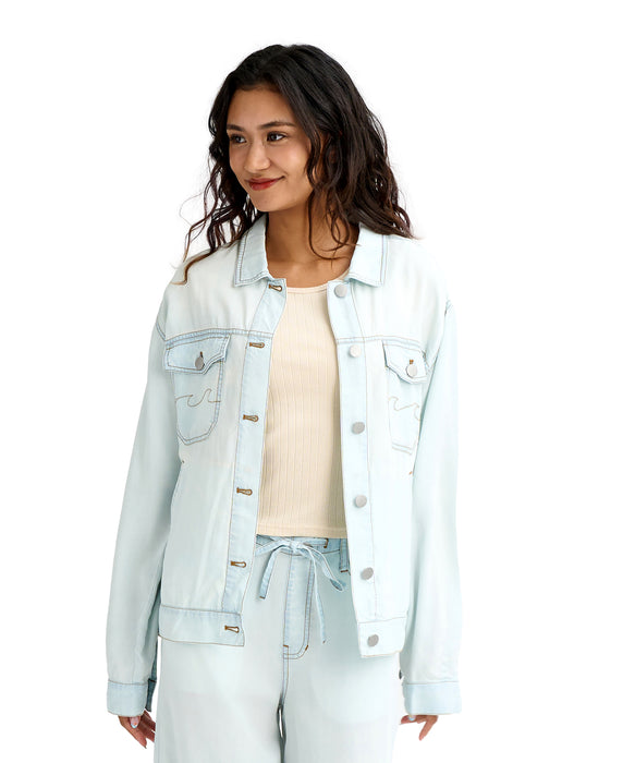 BILLABONG ウィメンズ 【BEACH LOVER JEANS】Soft Touch Denim JACKET