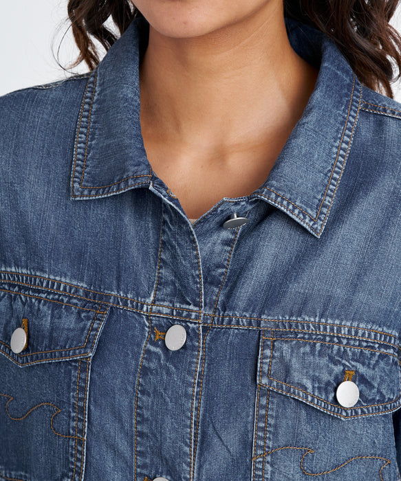BILLABONG ウィメンズ 【BEACH LOVER JEANS】Soft Touch Denim JACKET