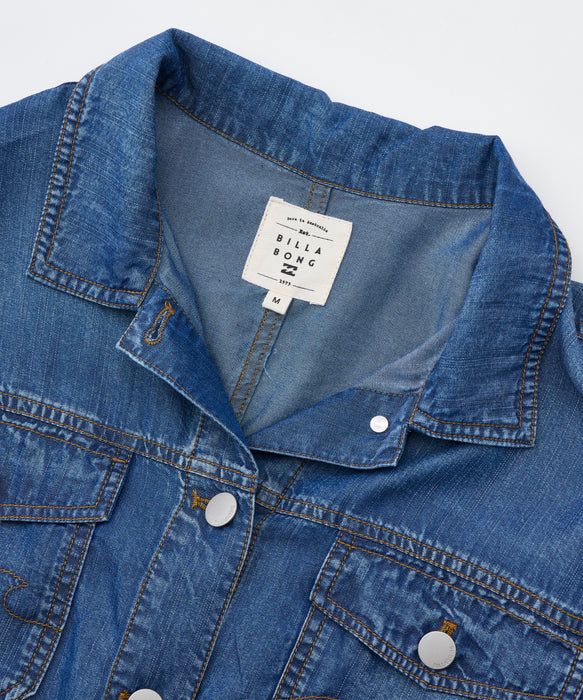 BILLABONG ウィメンズ 【BEACH LOVER JEANS】Soft Touch Denim JACKET ジャケット 【2026年春夏モデル】