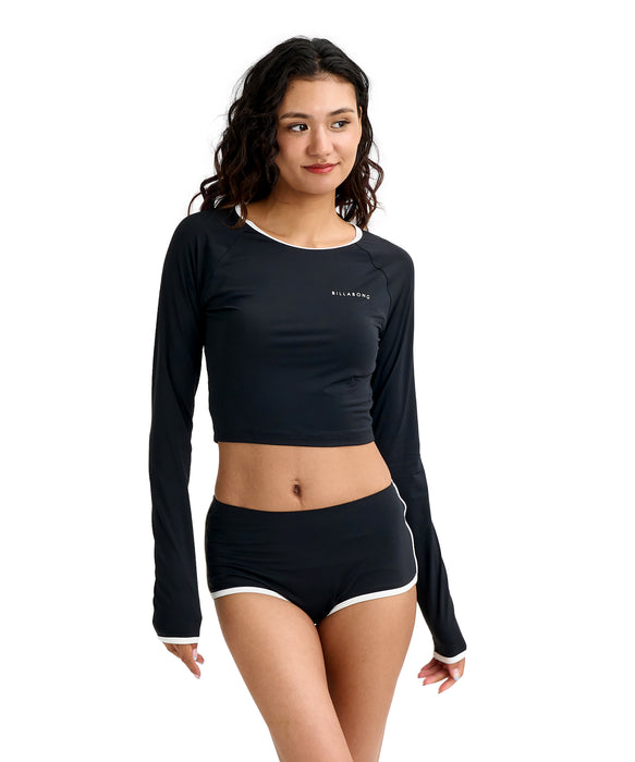 BILLABONG ウィメンズ CROPPED RASHGUARD BI 水着 【2026年春夏モデル】