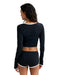 BILLABONG ウィメンズ CROPPED RASHGUARD BI 水着 【2026年春夏モデル】 BLK / M