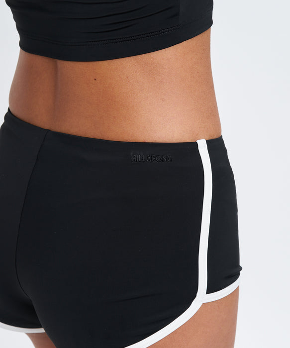BILLABONG ウィメンズ CROPPED RASHGUARD BI 水着 【2026年春夏モデル】 BLK / M