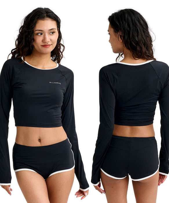 BILLABONG ウィメンズ CROPPED RASHGUARD BI 水着 【2026年春夏モデル】