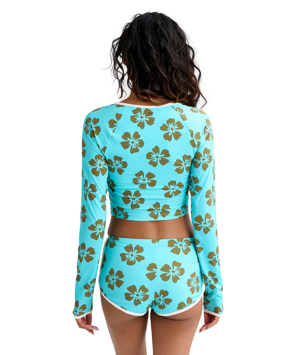 BILLABONG ウィメンズ CROPPED RASHGUARD BI 水着 【2026年春夏モデル】 OCS / M