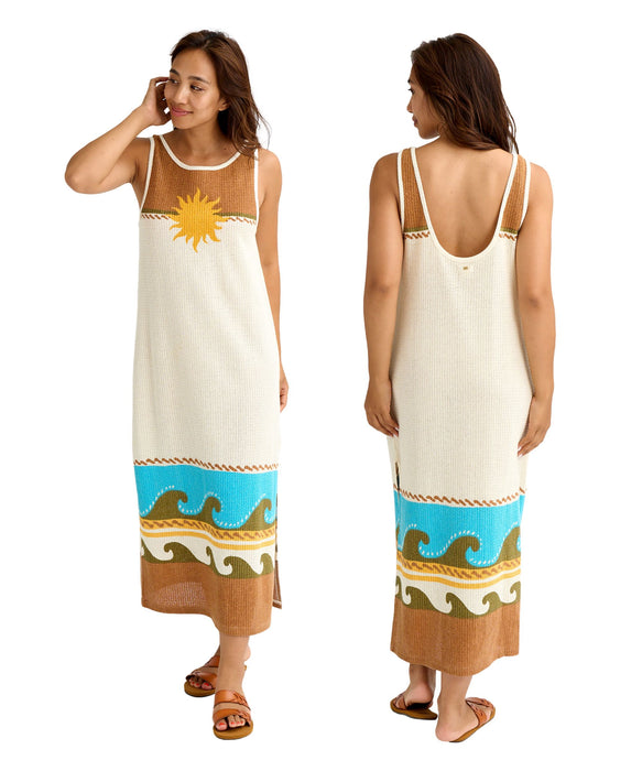 BILLABONG ウィメンズ【DES. Tropiques】 SOLAR BABE MIDI ワンピース【2026年春夏モデル】