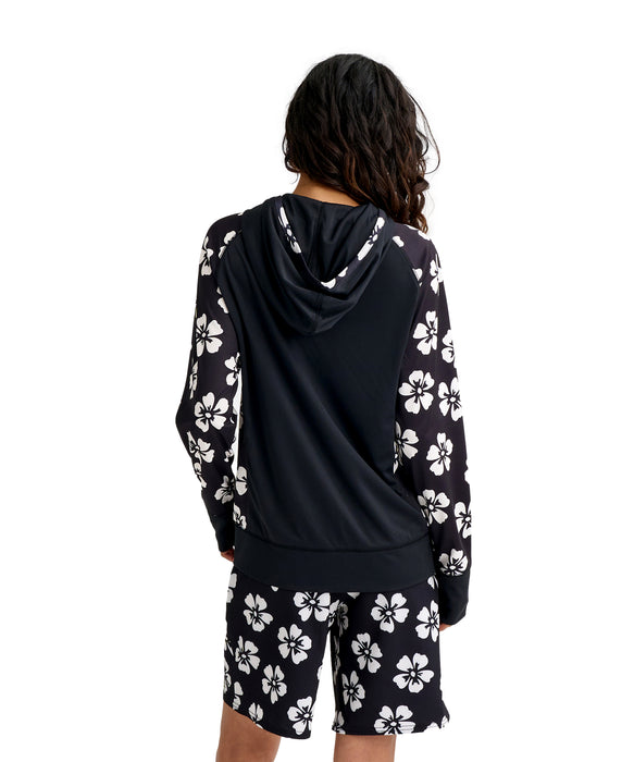 BILLABONG ウィメンズ DES TROPIQUES ZIP UP ジップラッシュガード 【2026年春夏モデル】 BPB / L