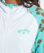 BILLABONG ウィメンズ DES TROPIQUES ZIP UP ジップラッシュガード 【2026年春夏モデル】 OCS / L