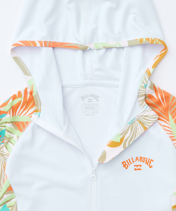BILLABONG ウィメンズ DES TROPIQUES ZIP UP ジップフード ラッシュ BILLABONG ウィメンズ DES TROPIQUES ZIP UP ジップフード ラッシュ