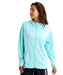 BILLABONG ウィメンズ ZIP UP HOODED LOGO L ジップラッシュガード 【2026年春夏モデル】 PBE / L