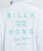 BILLABONG ウィメンズ ZIP UP HOODED LOGO L ジップラッシュガード 【2026年春夏モデル】 WHT / L