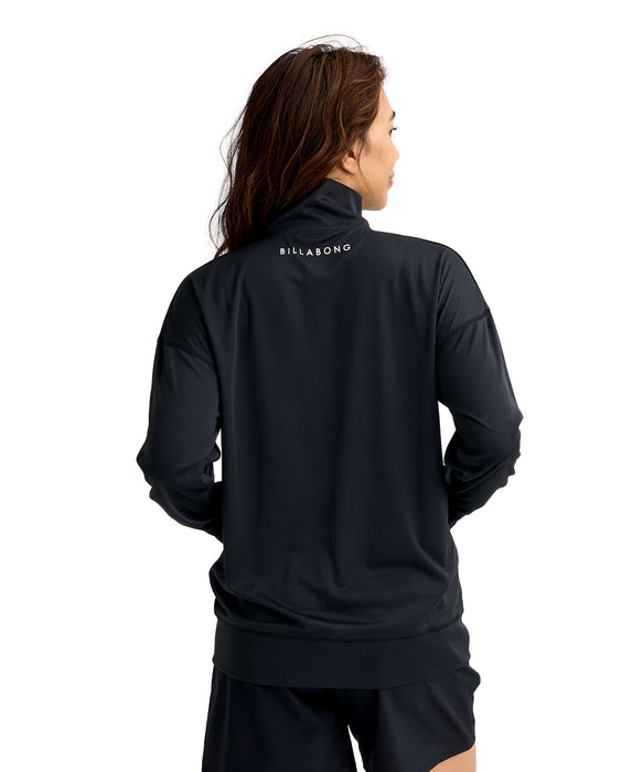 BILLABONG ウィメンズ ZIP UP STAND LOOSE ジップラッシュガード