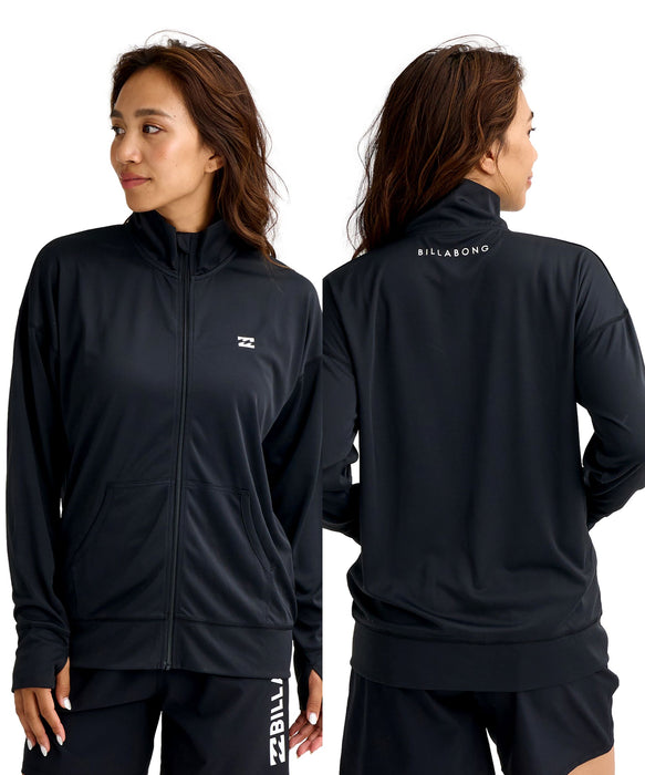 BILLABONG ウィメンズ ZIP UP （UPF50+）STAND LOOSE ジップラッシュガード 【2026年春夏モデル】