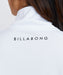 BILLABONG ウィメンズ ZIP UP STAND LOOSE R ジップラッシュガード 【2026年春夏モデル】 WHT / L