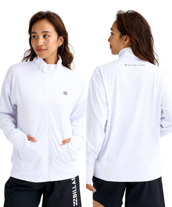 BILLABONG ウィメンズ ZIP UP （UPF50+）STAND LOOSE ジップラッシュガード 【2026年春夏モデル】