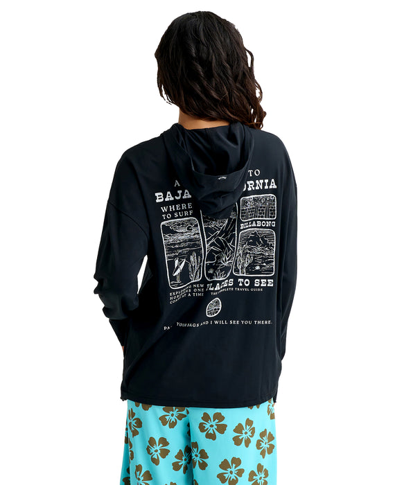 BILLABONG ウィメンズ MORFY GRAPHIC PRINT ジップラッシュガード