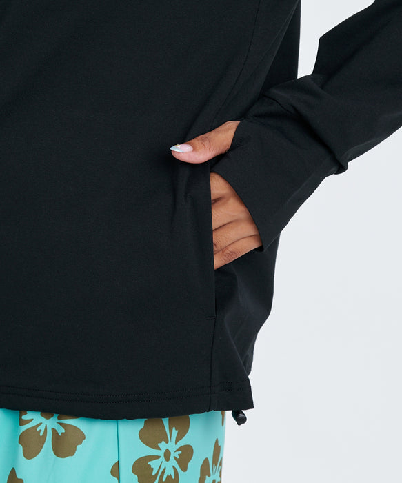 BILLABONG ウィメンズ MORFY GRAPHIC PRINT  ジップラッシュガード 【2026年春夏モデル】 BLK / L