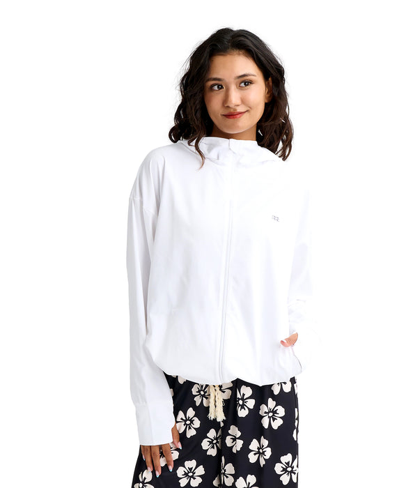BILLABONG ウィメンズ MORFY （UPF50+）GRAPHIC PRINT ジップラッシュ