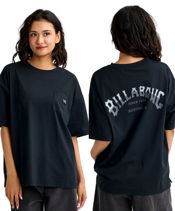 BILLABONG ウィメンズ MORFY ARCH LOGO SS T ラッシュガード 【2026年春夏モデル】