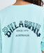 BILLABONG ウィメンズ MORFY ARCH LOGO SS T ラッシュガード 【2026年春夏モデル】 PBE / M