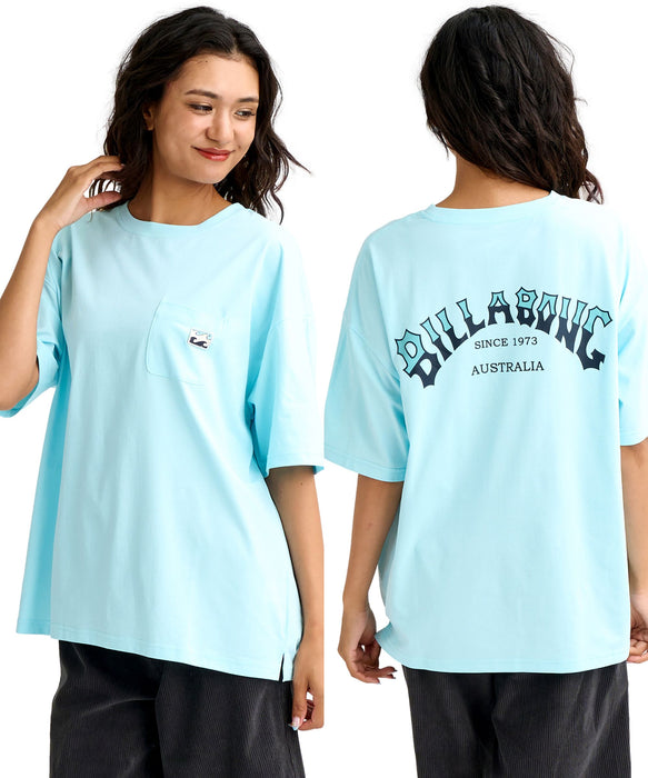 BILLABONG ウィメンズ MORFY ARCH LOGO SS T ラッシュガード 【2026年春夏モデル】