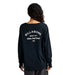 BILLABONG ウィメンズ MORFY LOGO BOAT NECK 長袖ラッシュガード 【2026年春夏モデル】 BLK / L