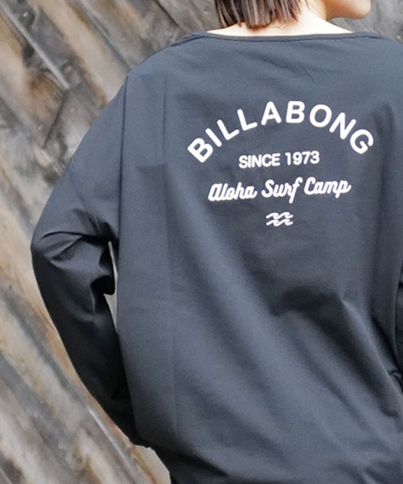 BILLABONG ウィメンズ MORFY （UPF50+）LOGO BOAT NECK ラッシュガード ロンT 【2026年春夏モデル】