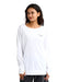 BILLABONG ウィメンズ MORFY LOGO BOAT NECK 長袖ラッシュガード 【2026年春夏モデル】 WHT / L