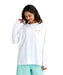 BILLABONG ウィメンズ MORFY SQUARE LOGO LS 長袖ラッシュガード 【2026年春夏モデル】 BLM / L