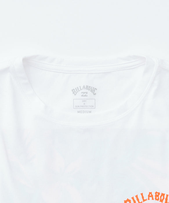 BILLABONG ウィメンズ MORFY SQUARE LOGO LS 長袖ラッシュガード 【2026年春夏モデル】 BLM / L