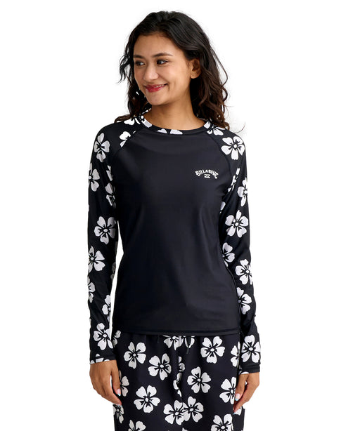 BILLABONG ウィメンズ LAST SUMMER RAGLAN L 長袖ラッシュガード 【2026年春夏モデル】 BPB / L