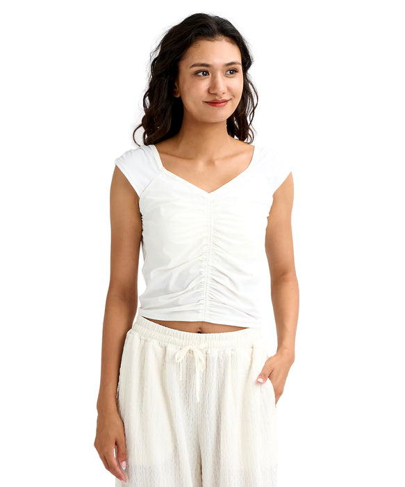 BILLABONG ウィメンズ UTILITY BRA PAD TEE ラッシュガード 【2026年春夏モデル】 SCS / M