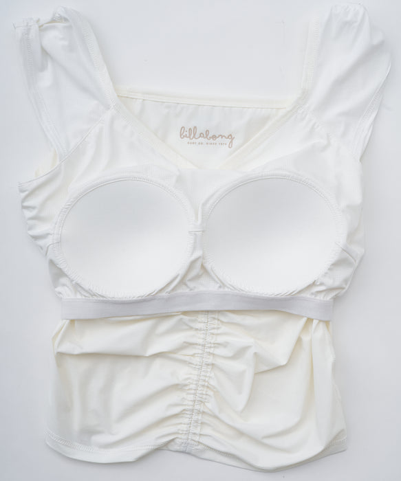 BILLABONG ウィメンズ UTILITY BRA PAD TEE ラッシュガード 【2026年春夏モデル】 SCS / M