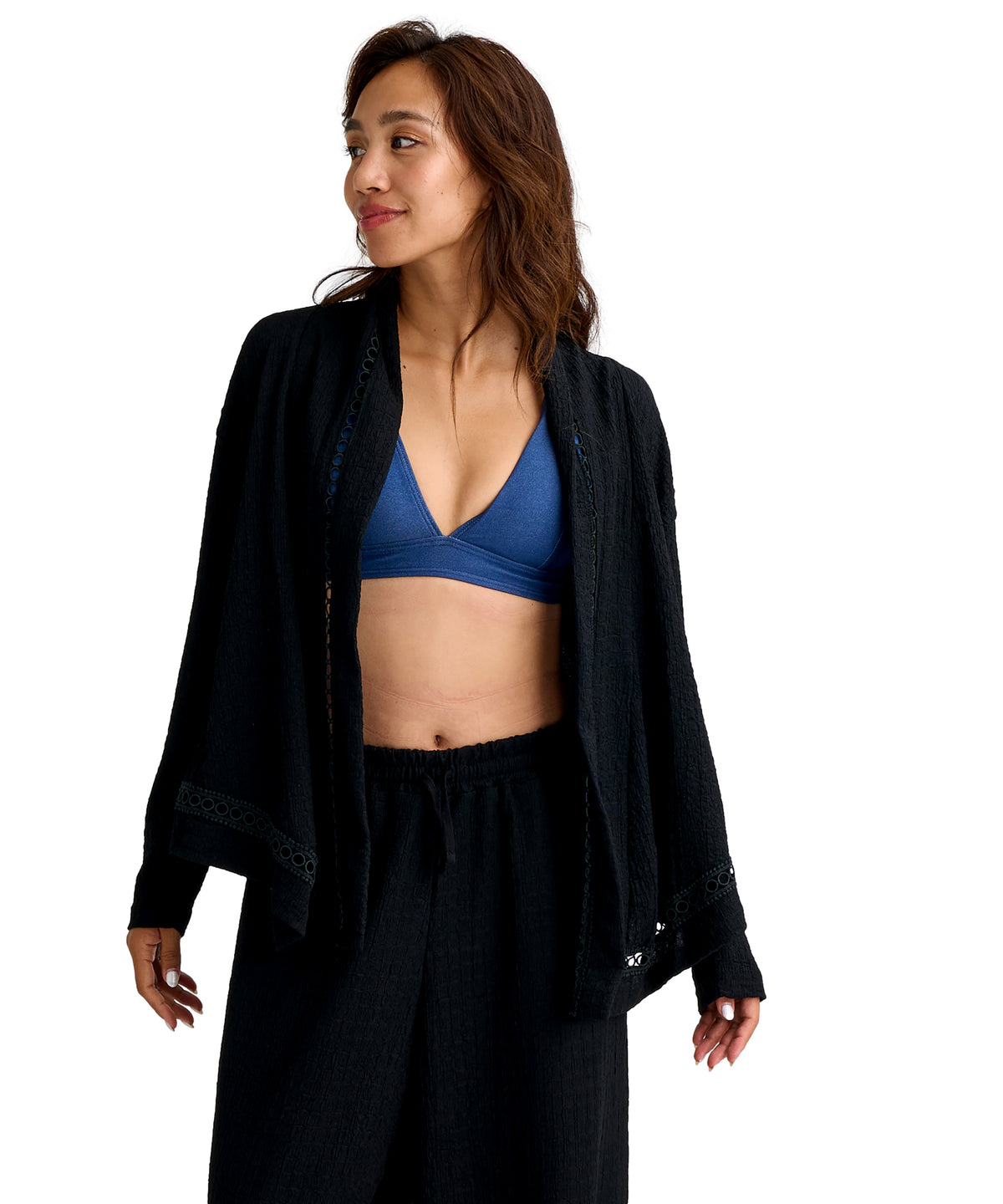 vital バイタル リネン カーディガン フーディ モード系 BILLABONG ウィメンズ UTILITY （UPF50+）SHIRRING CREPE UTILITY