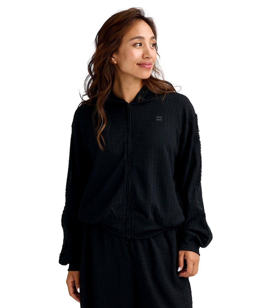 BILLABONG ウィメンズ UTILITY SHIRRING CREPE UTILITYパーカー 【2026