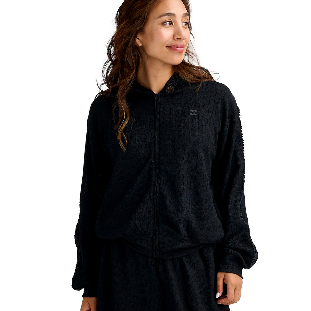 BILLABONG ウィメンズ UTILITY SHIRRING CREPE UTILITYパーカー 【2026