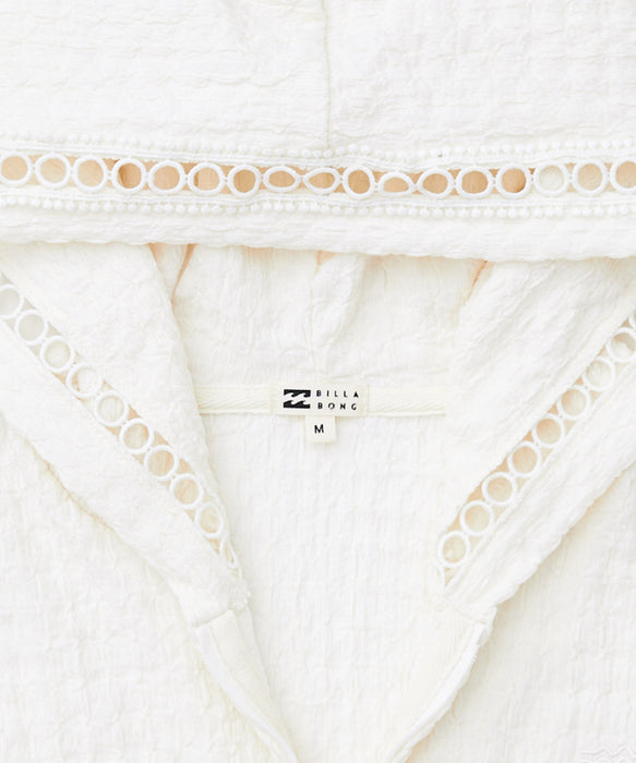 BILLABONG ウィメンズ UTILITY SHIRRING CRE ジップラッシュガード 【2026年春夏モデル】 SCS / M