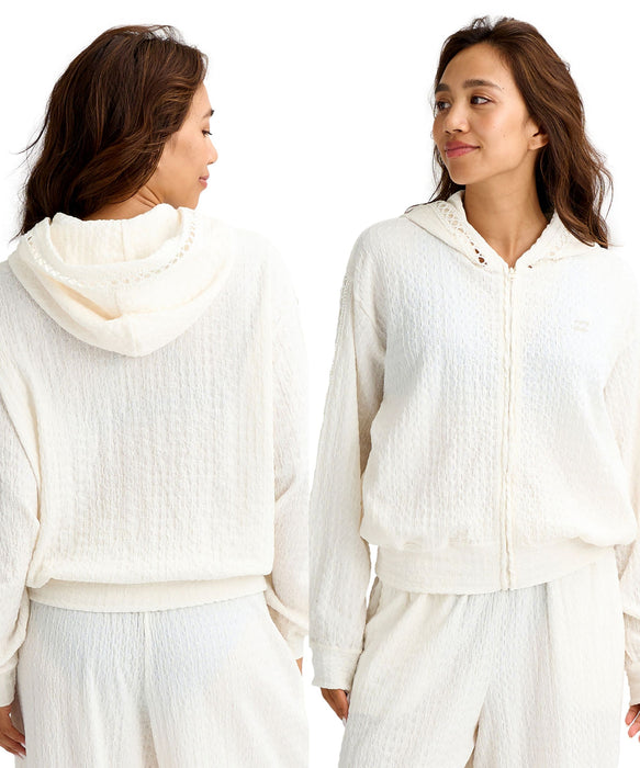 BILLABONG ウィメンズ UTILITY SHIRRING CREPE UTILITYパーカー 【2026年春夏モデル】